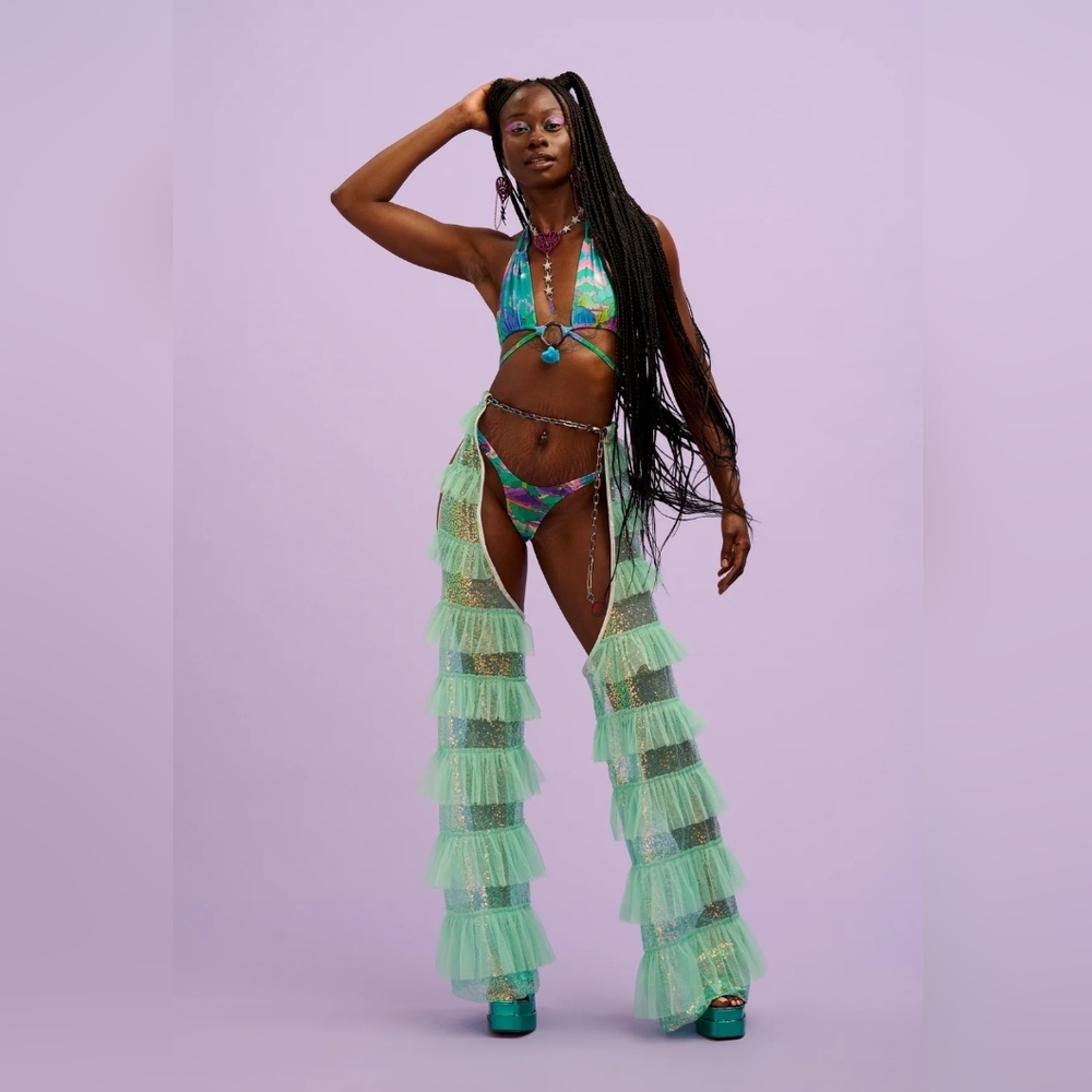 Intergalactic Rodeo Thong Western Pattern - Picture 11 of 12